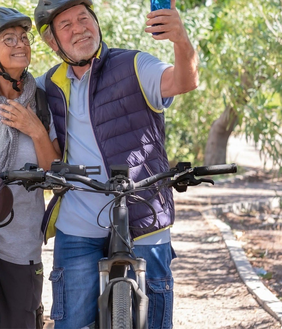 Coppia di pensionati che si informa sulla cessione del quinto a Roma